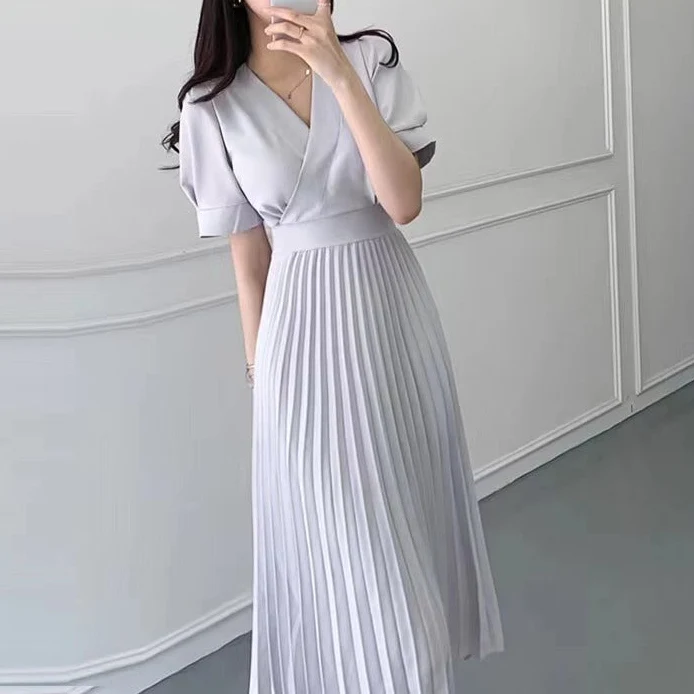D- KLÄNNINGAR, SOMMARKLÄNNINGAR, ELEGANT KLÄDER DAM, KLÄDER FÖR MOGNA KVINNOR, KONTORSKLÄNNINGAR, VÅRKLÄNNINGAR - Bild 9
