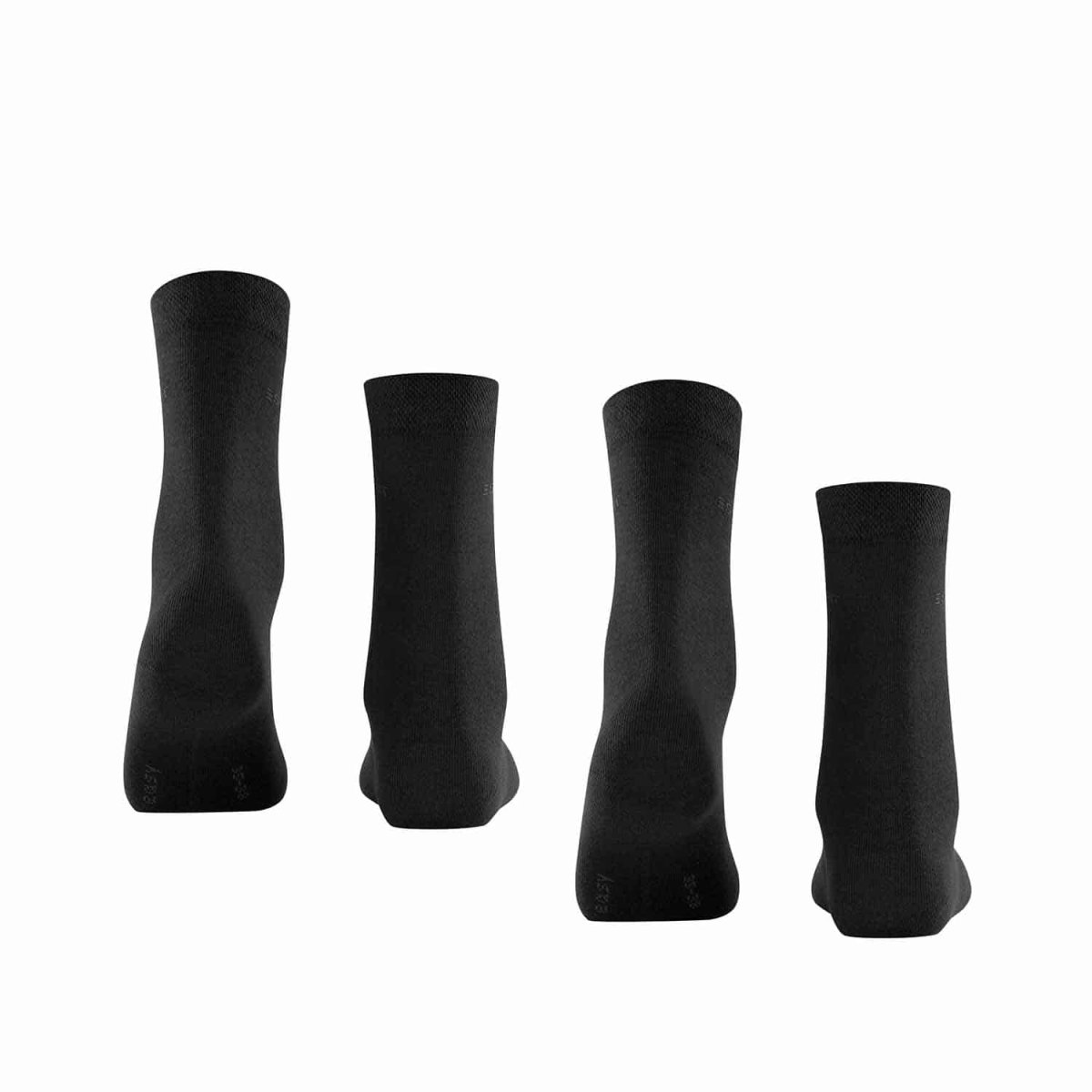 ESPRIT Basic Easy Black damstrumpor eko bomull, 2-pack - Bild 3