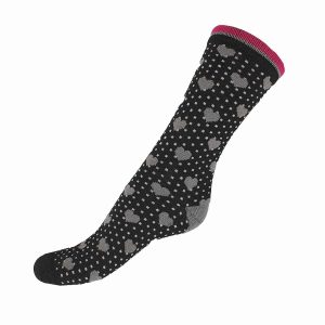 AZOZA damstrumpor Hearts, stl. 35-42
