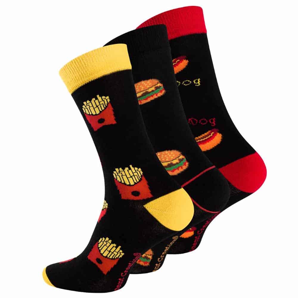 VINCENT CREATION strumpor Fast Food, 3-pack, 36-40