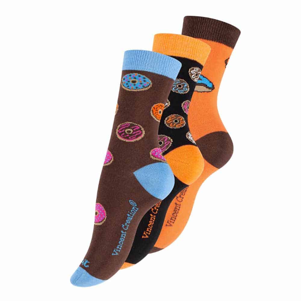 VINCENT CREATION strumpor Donuts, 3-pack - Bild 3