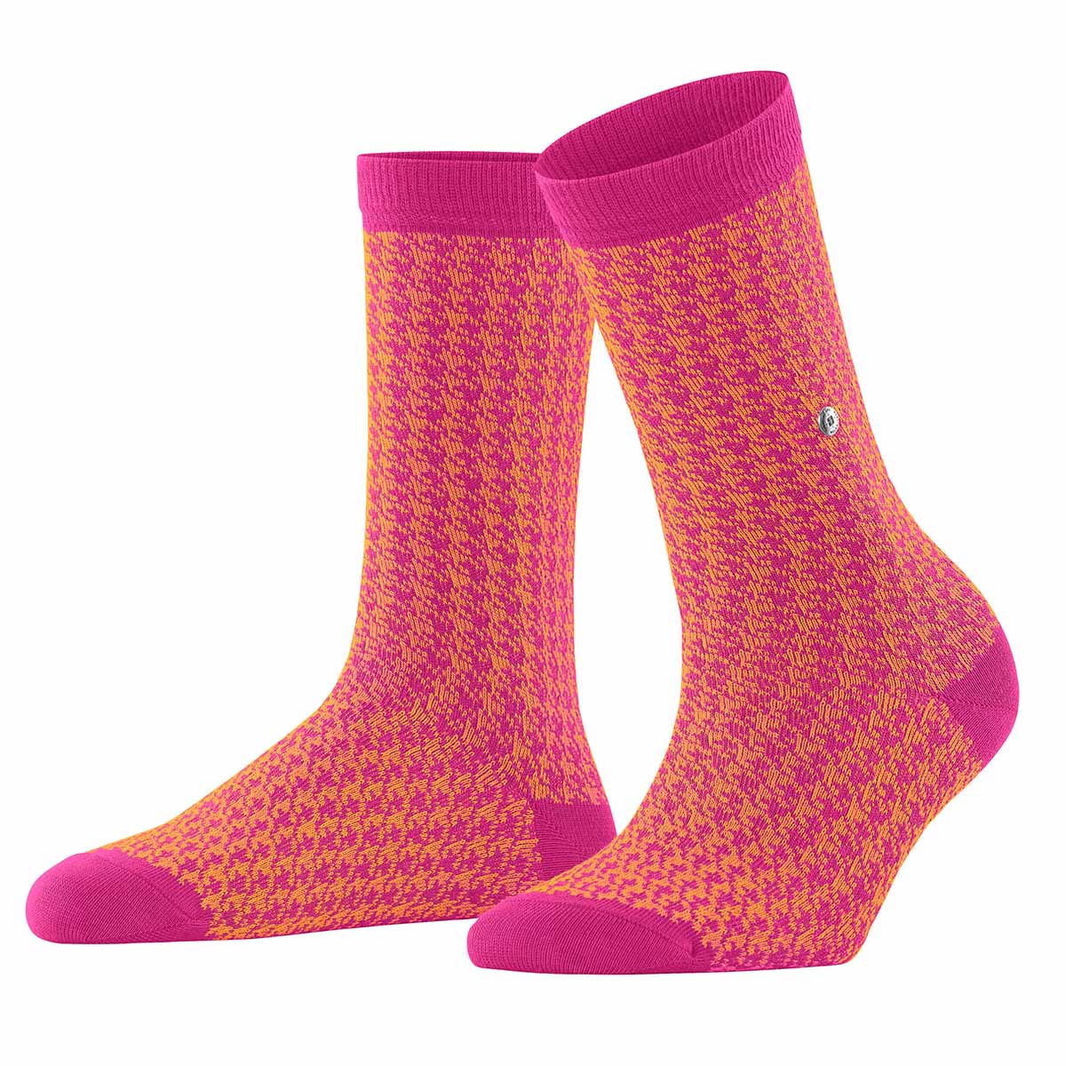 BURLINGTON Pepita Hot Pink damstrumpor