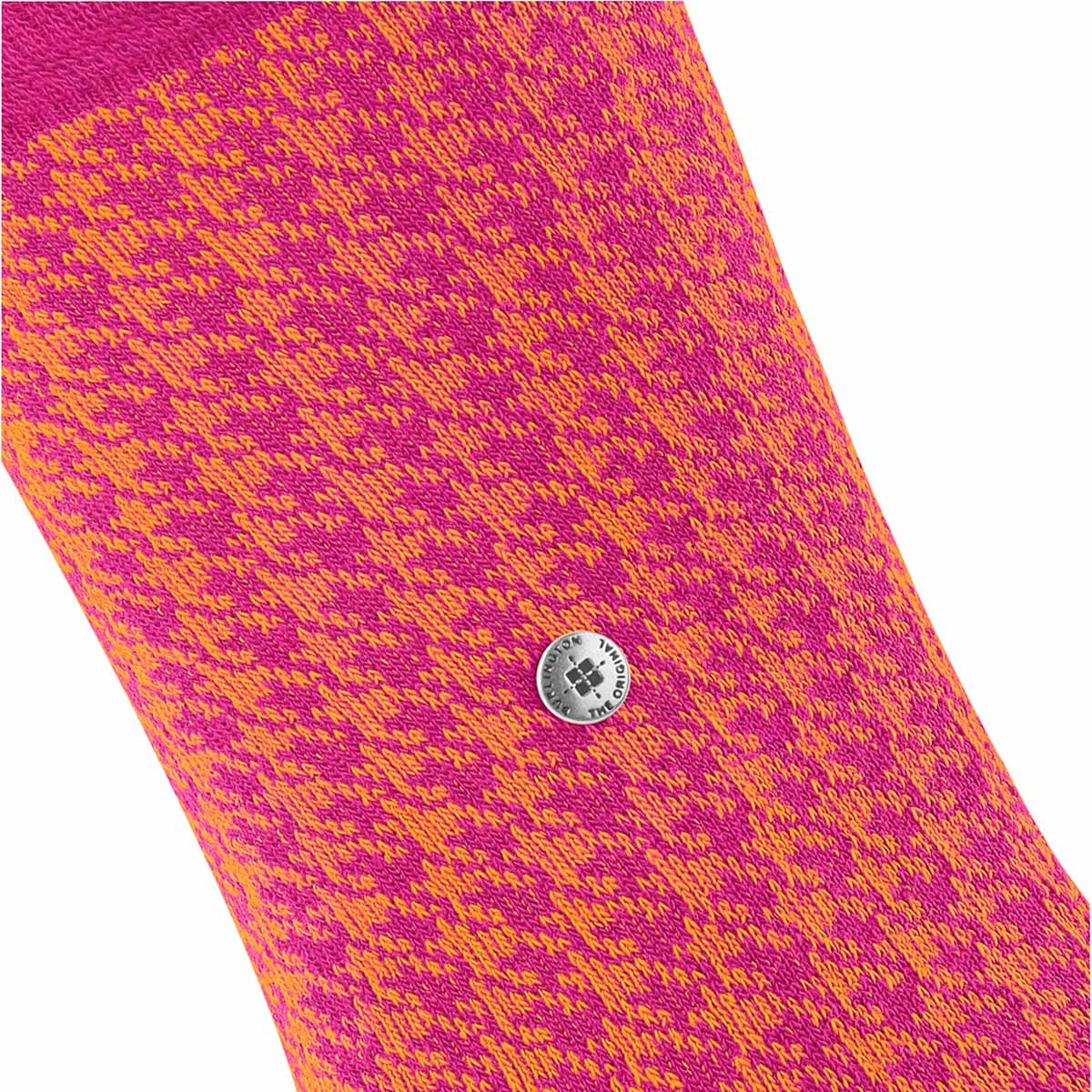 BURLINGTON Pepita Hot Pink damstrumpor - Bild 4