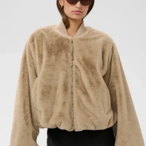 ESTACIA BOMBER JACKET FEATHER GRAY