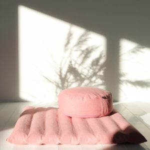 Zabuton Meditation Mat Dusty Pink