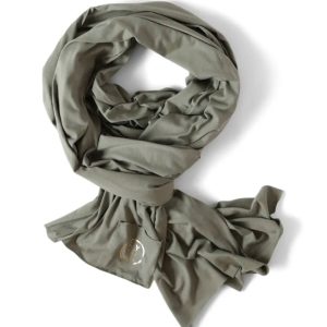 Sjal i ljust Khaki