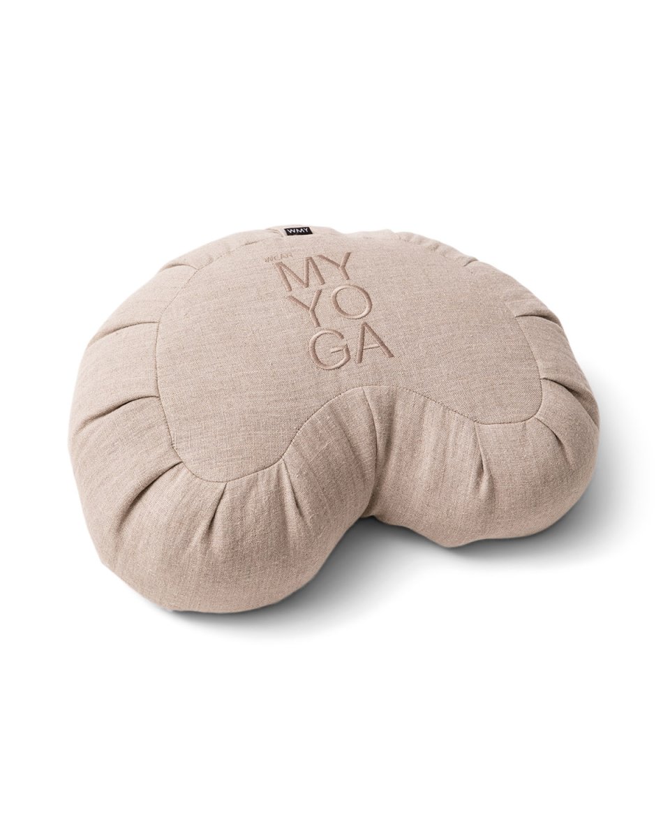 Crescent Meditation Pillow Naturel - Bild 3