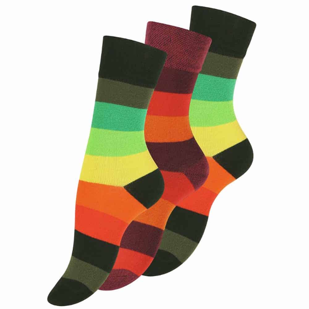 VINCENT CREATION strumpor Rainbow, 3-pack
