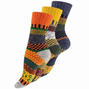 VINCENT CREATION mysstrumpor Pumpkin, 3-pack, dam/herr