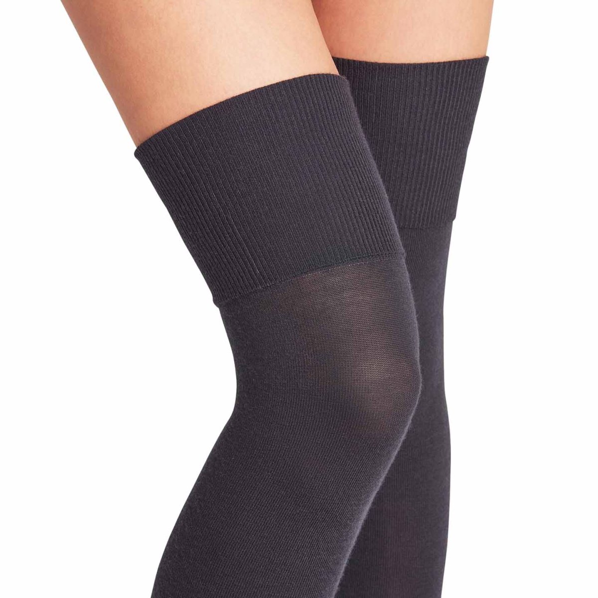 FALKE Softmerino Overknee Strumpor Dark Navy, stay-ups - Bild 3