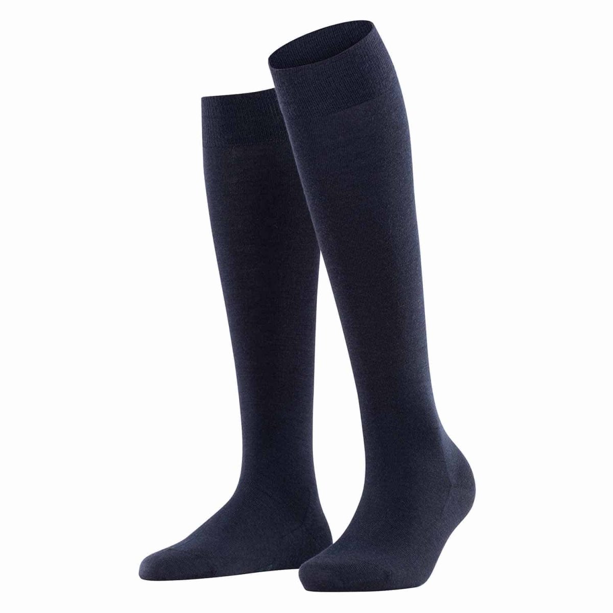 FALKE Softmerino Dark Navy knästrumpor dam, merinoull - Bild 2