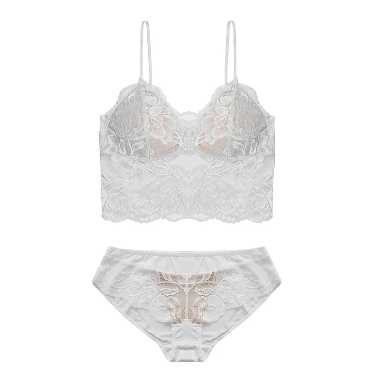 D- UNDERKLÄDER, SPETS BH, BRALETTE, BH SET DAM, FRENCH LINGERIE - Bild 3