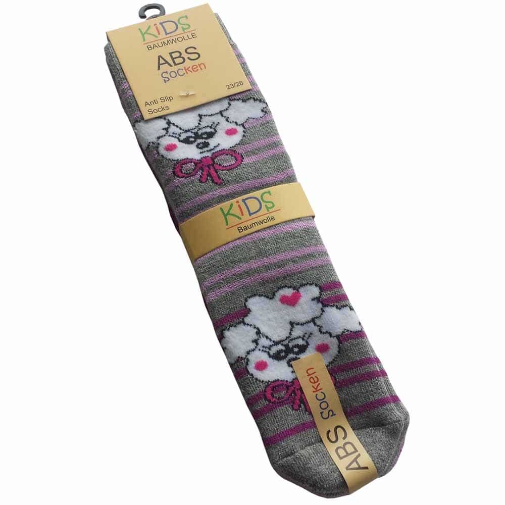 KIDS halksockor Lila Fåret för barn, dubbelpack - Bild 3