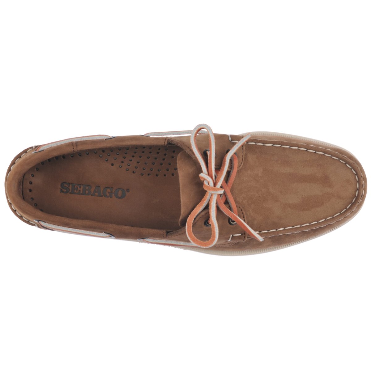 Sebago Docksides Portland Nubuck – DK Brown - Bild 4