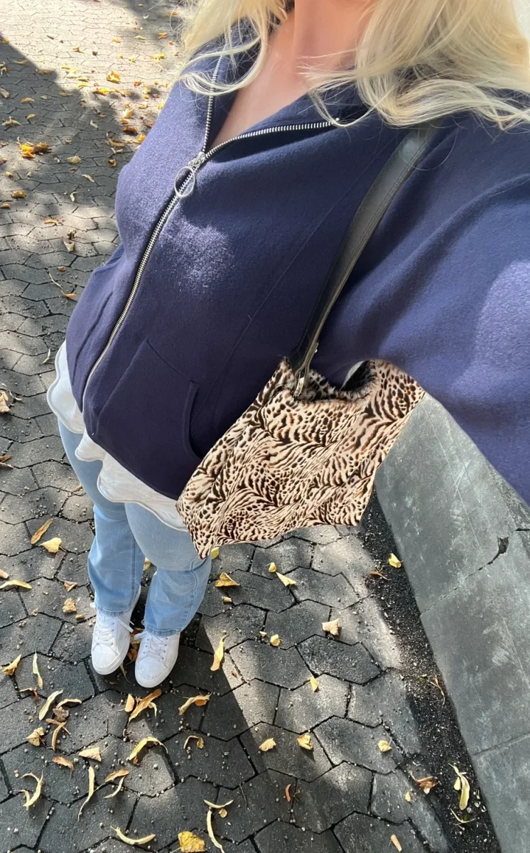Djurtryckt väska - Bild 7