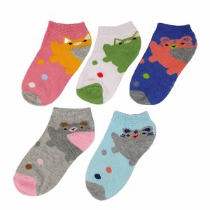 INKASTYL barnstrumpor Teddy i bomull, 5-pack