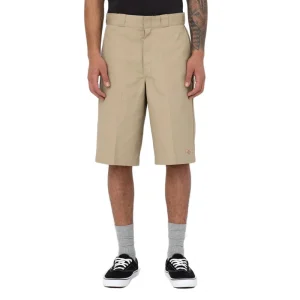 Dickies Khaki Loose Fit Work Shorts.