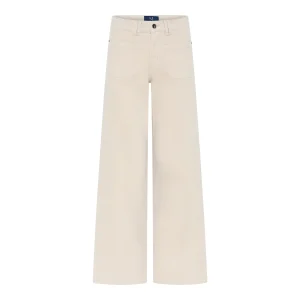 New Tutti wide twill pants