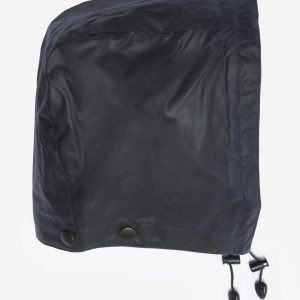 Barbour Wax Cotton Hood – Navy