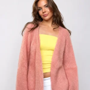 Kid mohair -neuletakki Adele