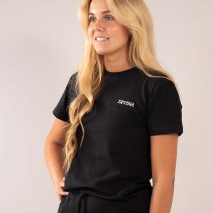 T-shirt "Comfy" Black - Dam