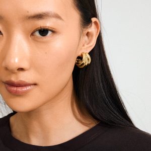 DAMIA ÖRHÄNGEN GULD