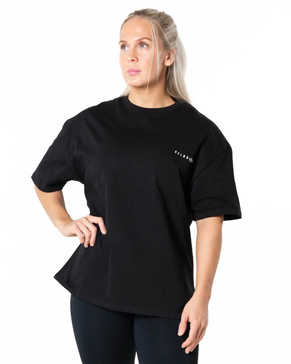 Barbender Oversized T-shirt Women - Svart - Bild 3