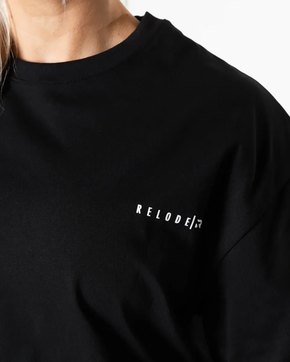 Barbender Oversized T-shirt Women - Svart - Bild 6