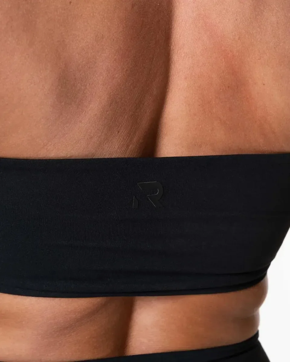 Clean Bandeau Top - Svart - Bild 4