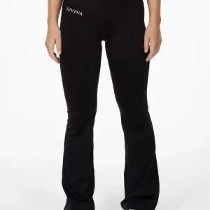 Flare Tights Black