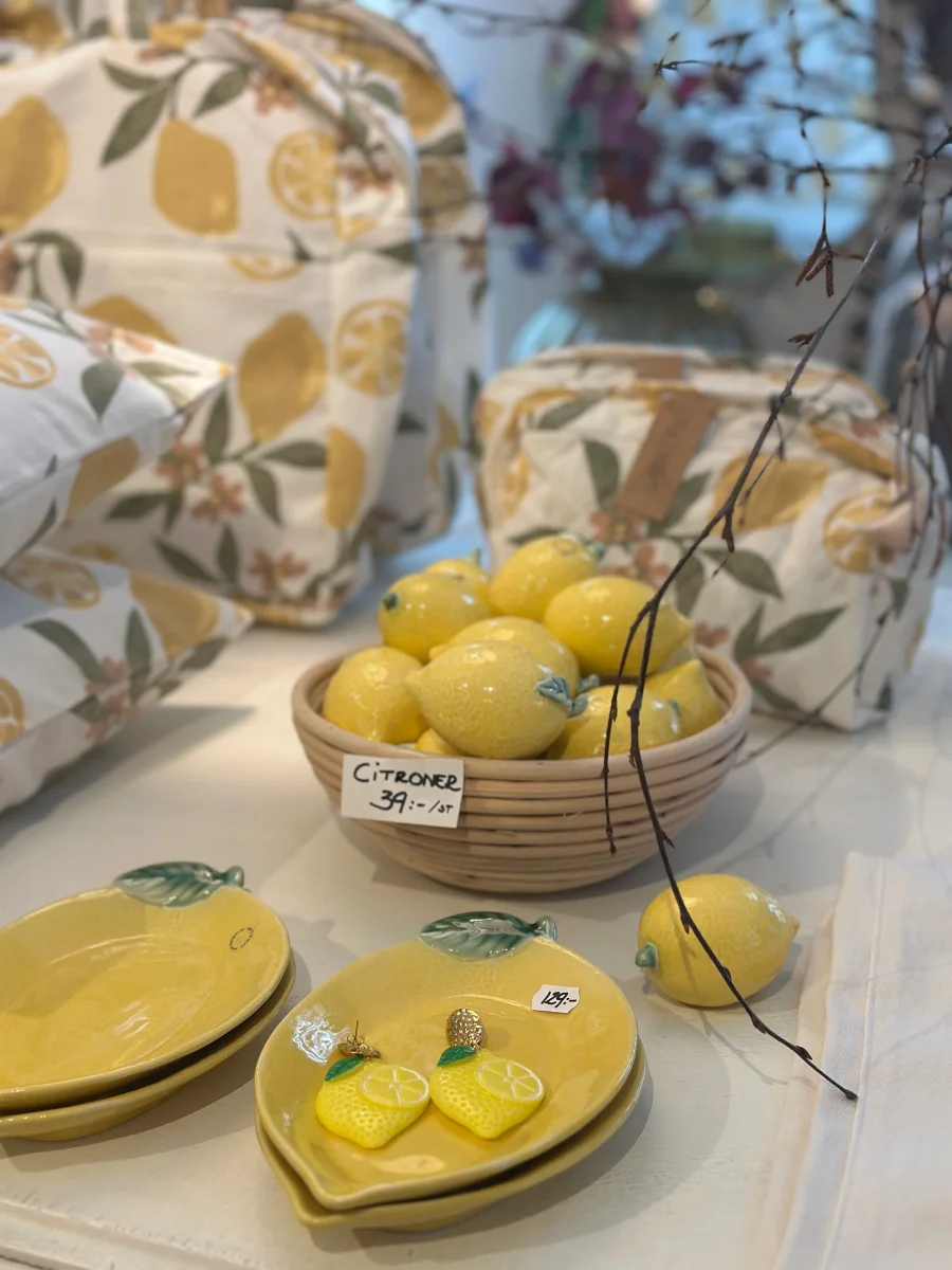 Citroner i keramik - Gula - Bild 2