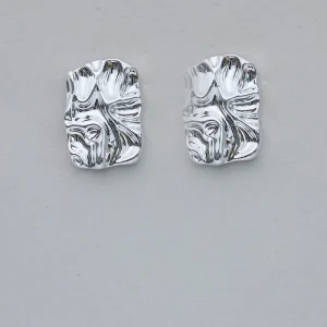 Bow19, EM EARRINGS - SILVER S