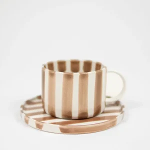 Olsson & Jensen, Monica kopp med fat - beige