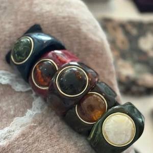 Armband med stor sten - Olika färger