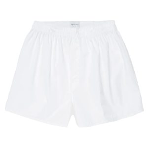 Sunspel Classic Boxer Shorts – White