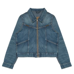Nudie Jeans Britta Jacket – Orange Painter