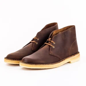 Clarks Desert Boot Leather. BeesWax