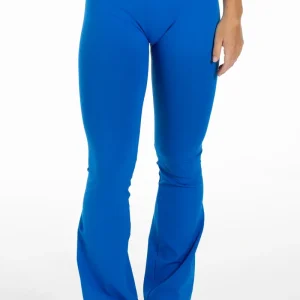 Flared Seamless Tights "Altum" Blue