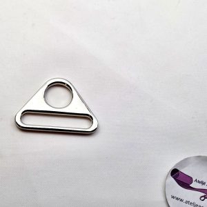 Ring Triangel 38 mm Silver Metall Per styck