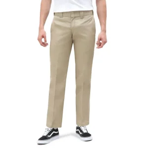 Dickies 873 Khaki Slim Straight Work Pant.