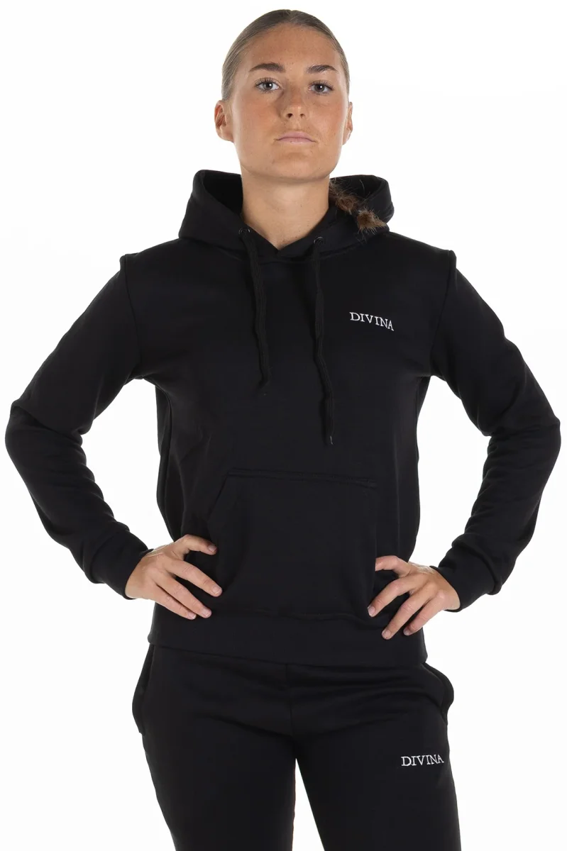 Hoodie "Comfy" Black - Dam - Bild 2