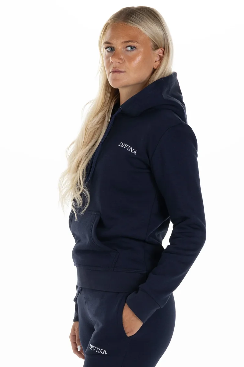 Hoodie "Comfy" Navy - Dam - Bild 3