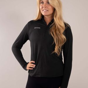Top "Zipped" Black