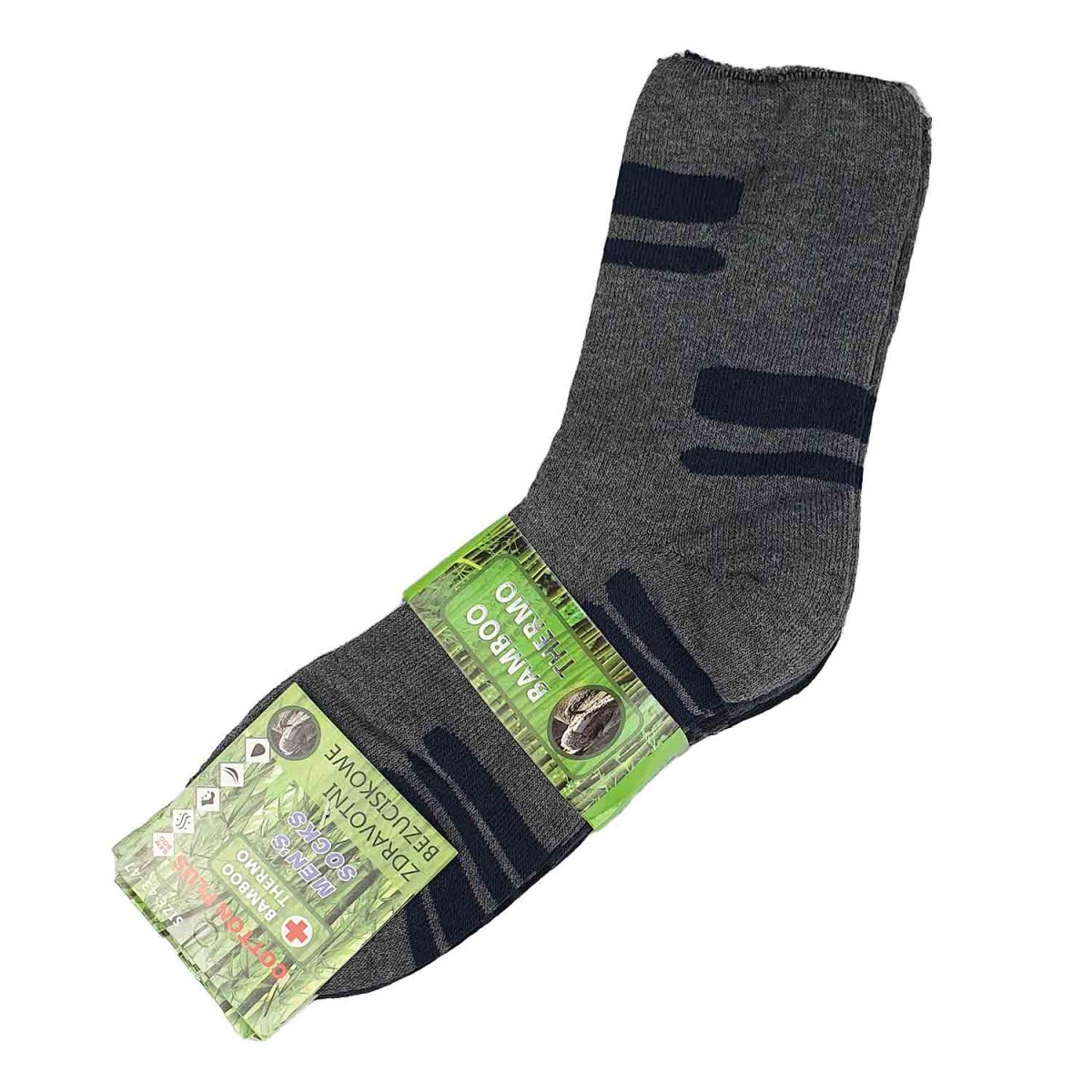 INKASTYL bambustrumpor Thermo med lösresår, 4-pack, stl. 40-43 - Bild 6