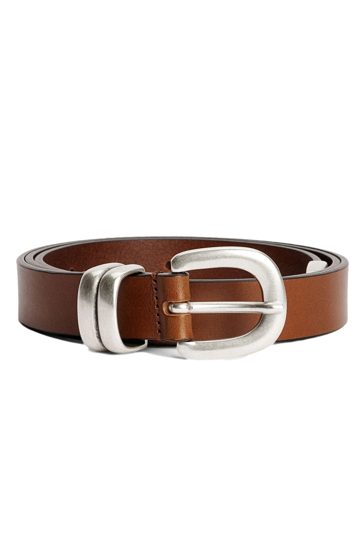 By Malene Birger Zoilo Belt – Dark Brown