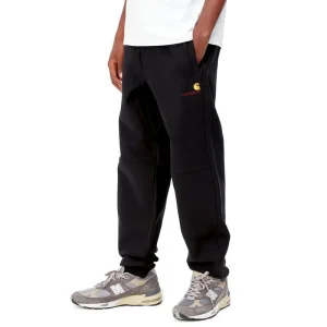 Carhartt American Script Jogging Pant Black.