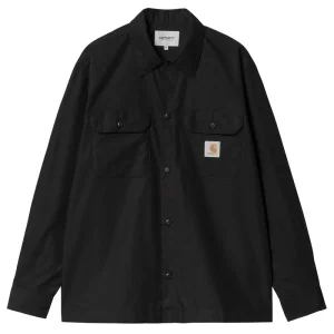 Carhartt Crafter Longsleeve Shirt, Black.