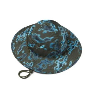 Cloud Camo-buckethat, grön