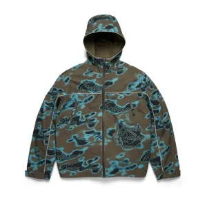 Cloud Camo-jacka med tejpade sömmar