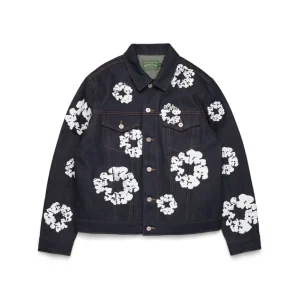 Cotton Wreath-Denimjacka med selvedge